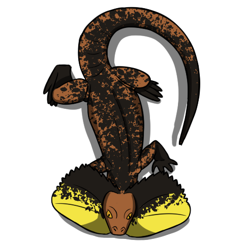 Giant Frilled Lizard by Hammertheshark